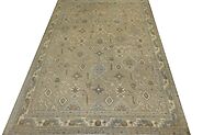 Buy OVERSIZE Oushak Rugs Camel / Ivory Fine Hand Knotted Wool Area Rug MR024330 | Monarch Rugs