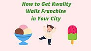 Start own Ice Cream Parlor with Kwality Walls Franchise in India