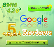 Buy Google My Business Reviews - SMM420 100% Non-drop