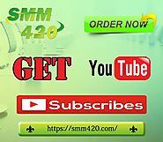 Buy Subscribe For YouTube - SMM420 All YT subscribers are permanent