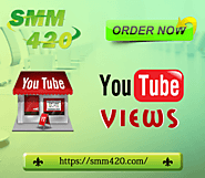 Buy YouTube Views - SMM420 100% Real & Non-drop