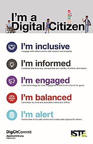 Infographic: I'm a digital citizen! | ISTE