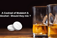 A Cocktail of Modalert & Alcohol: Should they Mix? | Created by Debra Stele