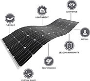 SunMan e-Arce lightweight & semi flexible solar