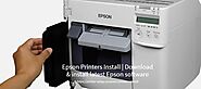 Epson Printers Install - Download & install latest Epson software