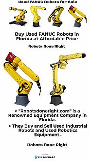 Buy Used FANUC Robots at Right Price in Florida