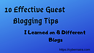 10 Best Effective Guest Blogging Tips You Need to Know - CyberNaira