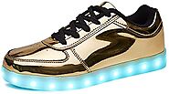 SANYES USB Charging Light up Dance Sneakers