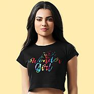 Purchase Mesmerizing Graphics Crop Tops For Women Online India at Beyoung