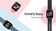 YoYoFit Smart Watch with Temperature Monitor Fitness Tracker for Women
