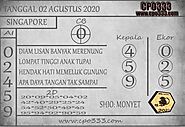 PREDIKSI TOGEL SINGAPORE HARI INI MINGGU 2-AGUSTUS-2020