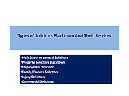 Types of Solicitors Blacktown And Their Services