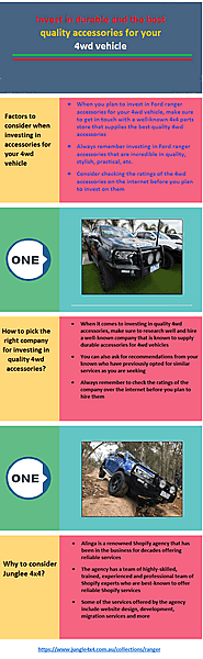 Invest in durable and the best quality accessories for your 4wd vehicle