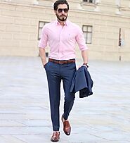 Pink Shirt Blue Pants Combination - Ultimate Look