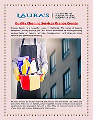 Quality Cleaning Services Orange County