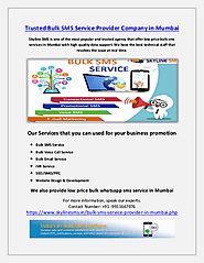 Trusted Bulk SMS Service Provider Company in Mumbai