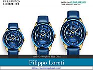PPT - Filippo Loreti Venice Moonphase Blue Gold Watch Review PowerPoint Presentation - ID:9987678