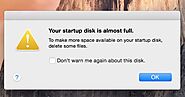 Muncul Peringatan “ Your disk almost Full ” di Mac Kalian, Ini Cara Mengatasinya | Lab Komputer