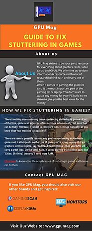 How To Fix Stuttering In Games | GPU Mag