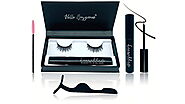 Luxillia Magnetic Eyeliner and Lashes Kit with Tweezers and Brush