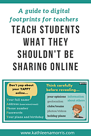 Teaching Children About Digital Footprints and Online Reputations (With Student Poster)