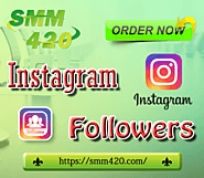 Buy Instagram Followers - SMM420 100% Real & Non-drop