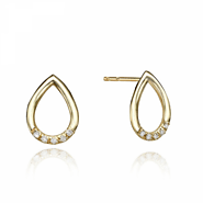 1/4ct Diamond Stud Earrings For Women's
