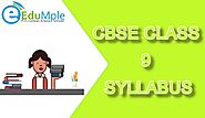 CBSE CLASS 9 SYLLABUS
