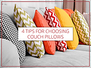4 TIPS FOR CHOOSING COUCH PILLOWS