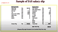 IAS Salary - Salary of an IAS officer After 7th Pay Commission - yesgovtjob