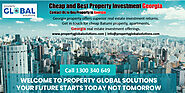 Cheap and Best Property Investment Georgia