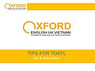Tips for TOEFL iBT