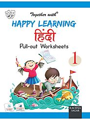NCERT, Happy Learning Pull out Worksheets Hindi for Class 1, CBSE
