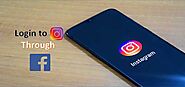 How to login to Instagram through Facebook - Tech Spying