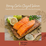 Make a Quick Dinner with Honey Garlic Glazed Salmon – Bee Man Honeystix