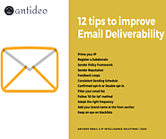 12 tips to improve Email Deliverability