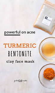 Acne Busting Bentonite and Turmeric Face Mask