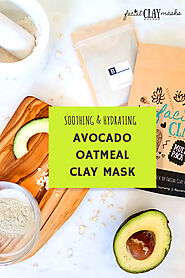 Soothing and Hydrating Avocado Clay Mask that will leave your skin Moisturized!