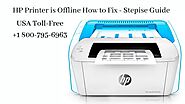 How to Fix Hp Printer Offline 1-8007956963 Why Hp Printer is Offline