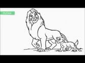 Top 25 Free Printable Lion King Coloring Pages