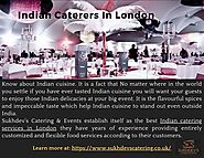 Famous Indian Caterers In London