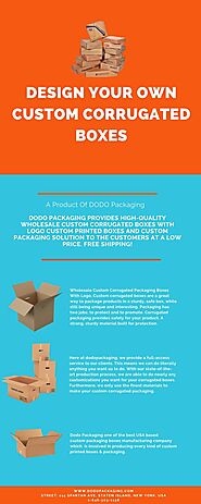 Custom Corrugated Boxes | Shipping Boxes | Corrugated Cardboard Boxes