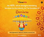 Valuehits - Digital Marketing Dussehra Offer