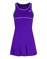 Girls V-Neck Tennis Dress | Girls V-Neck Golf Dresses | Purple