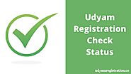 Udyam Registration Status check | Udyamregistration
