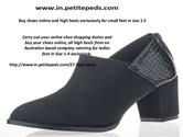 Buy shoes online and high heels exclusively for small feet in size 1-5 - Petite Peds