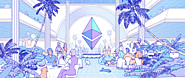 Ethereum is a global, open-source platform for decentralized applications.