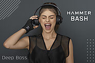 Hammer Truly Wireless Bluetooth Earbuds & Earphones — Hammer Bash Over the Ear Wireless Bluetooth with Hd Mic