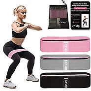 Booty 3 Resistance Bands for Legs and Butt Set, Exercise Bands Fitness Bands, Resistance Loops Hip Thigh Glute Bands ...