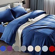 SONORO KATE Bed Sheet Set Super Soft Microfiber 1800 Thread Count Luxury Egyptian Sheets Fit 18-24 Inch Deep Pocket M...